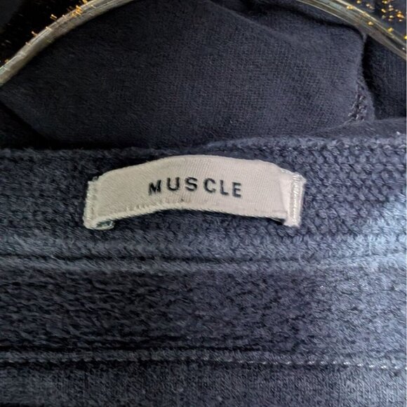 Abercrombie Fitch Indian Head Muscle Hoodie Kids Size XL Blue Hooded Sweatshirt - Picture 6 of 13